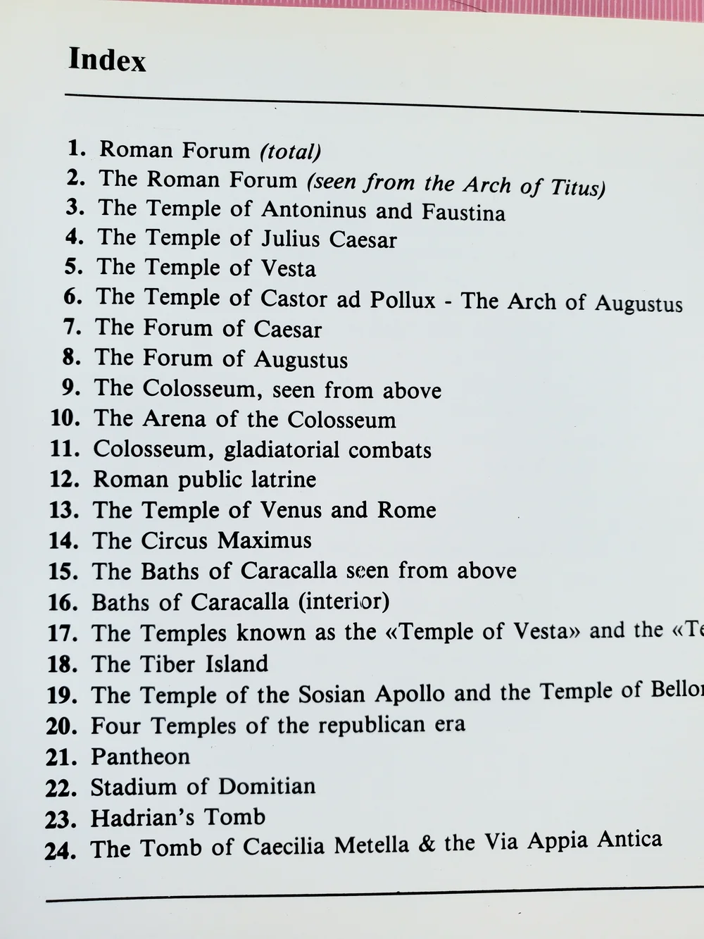 N/A rome then
